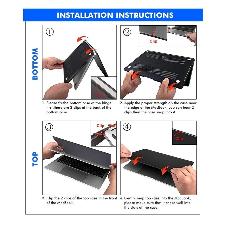 Case Compatible with MacBook Air 13 Inch 2017 2016 2015