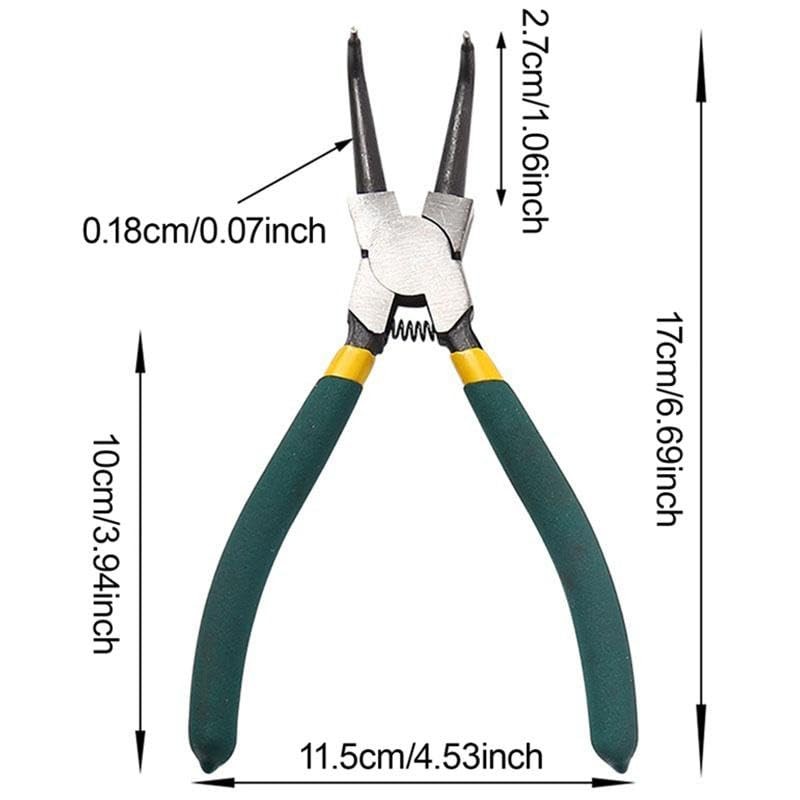 MagiDeal 4Pcs Snap Ring Pliers Retaining Removal Tool Manual Auto
