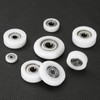 sourcing map 6Pcs Ball Bearing Guide 8x32x12mm Double Shielded Nylon