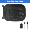 Osompar Fuel Filler Door Lid Cover with Rivet with Spring