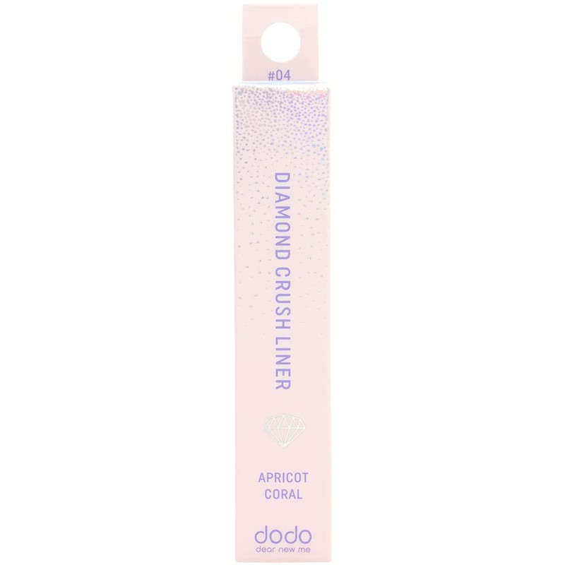 Dodo Diamond Crash Liner D #04 Apricot Coral (1 Piece)