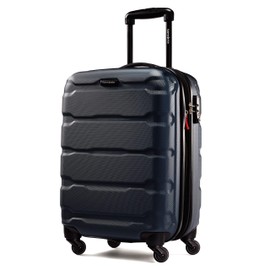 Samsonite Samsonite Omni PC Hardside Expandable Luggage with Spinner Wheels, Navy, Carry-On 20-Inch