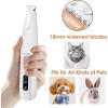 Rechargeable Pet Hair Trimmer Kit – Quiet Cordless Dog &