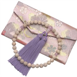 Tsuyun Prayer Beads for Women, Genuine Crystal, Starry Bodhi Tree, Funeral, Vigorous Work, For All Sect