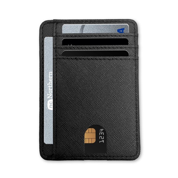 KEYRI Flat Wallet Card Case Protection Slim Wallet Credit Card