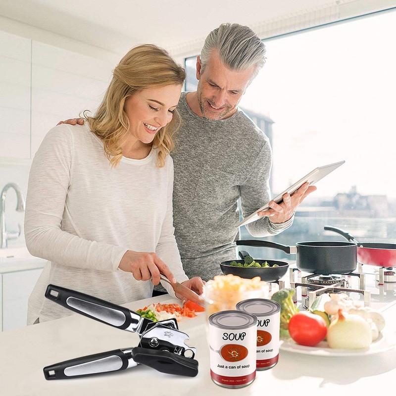 Tin Openers Can Opener 3-in-1 Stainless Steel Manual Tin Openers