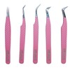 Eyelash Tweezers Set (Pink)