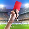 Soccer Referee Red Yellow Cards Set with Notebook and Pencil,Coach