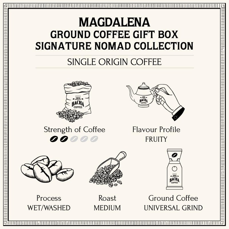 Bacha Coffee | Magdalena Single Origin Signature Nomad Collection, Medium