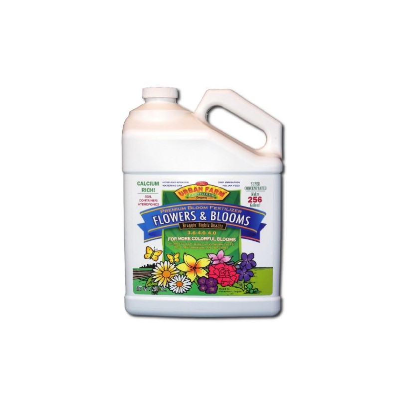 Urban Farm Fertilizers Flowers & Blooms, 1 Gallon