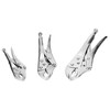 Performance Tool W1107DB 3-Piece Lock Grip Pliers Set