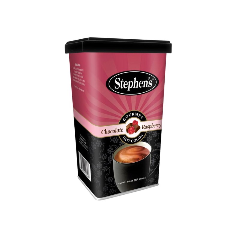 Stephen's Gourmet Hot Cocoa, Raspberry, 14 OZ (Pack of 6)