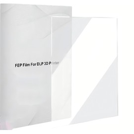 SURIEEN Ultra Thin 0.004 inch (0.1 mm) 3D Printer FEP Film Dedicated Membrane 7.9 x 5.5 inches (200 x 140 mm) Film Anycubic 3D Printer Optical Modelling Compatible with Photon Mono 2, Mono SE, D2, Ultra, Creality's Halot-one/LD-002H, LD-02H, LD-02R, LD-0