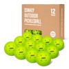 Dinkly Pickleball Balls, Outdoor Pickleballs USAPA Approved, Enhanced Durability Pickle