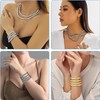 Bendable Snake Necklace for Women Flexible Multi-purpose Infinite Loop Choker