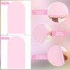 6FT Baby Pink Arch Covers, Spandex Fitted Wedding Arch Stand