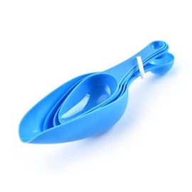 WOIWO Household Baking Tools Two-headed Measuring Spoon 4 Pieces/Set Baking Measuring Spoon Kitchen Multi-purpose Spoon