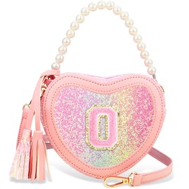 Little Girls Purse for Birthday Gifts - Girls Heart Purse for Toddler Purse for Kids Crossbody Purse O