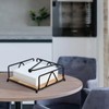 Napkin Holder for Table,Matte Black Paper Cocktail Napkin Holder Napkin