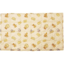 Marushin Meny Cheese 07 Tom and Jerry Blanket with Pouch: Approx. H 23.6 x W 39.4 inches (60 x 100 cm), Storage Bag Portion: Approx. 4.3 x 7.1 x 5.9 inches (11 x 18 x 15 cm)