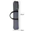 3x4 Soft Pool Cue Case for 1/2 Snooker Cues, Oxford