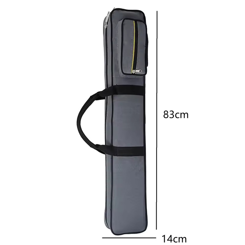 3x4 Soft Pool Cue Case for 1/2 Snooker Cues, Oxford