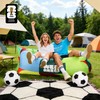 2026 Soccer Fan Inflatable Air Lounger for Outdoor Relaxation –