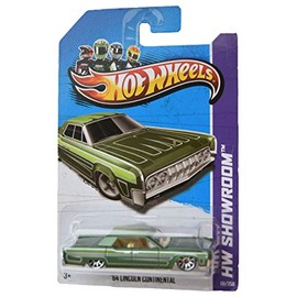 Hot Wheels Showroom '64 Lincoln Continental 191/250, Green