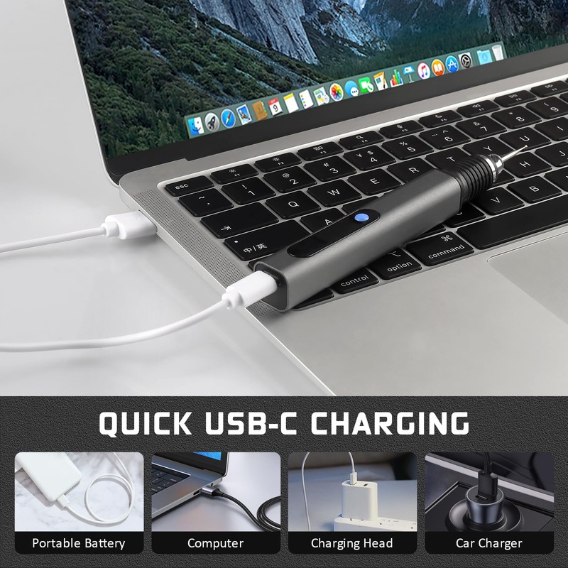 Cykelith Engraving Pen Kit Rechargeable Cordless Engraver Pen with 33