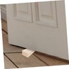 STOBOK 4sets Wooden Door Wedge Stopper Mute Door Stopper Wall