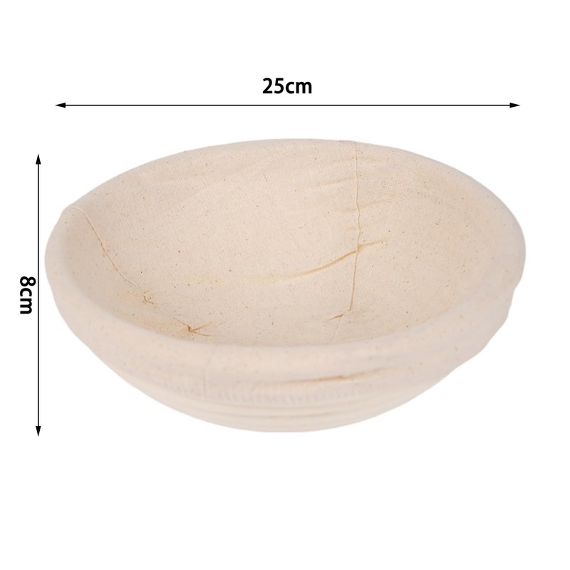 Jarsense Bread Proofing Basket Round Banneton Brotform Bread Dough Proofing