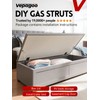 Vepagoo Gas Struts 15 Inch 67Lb/300N Shocks for Heavy Lid,
