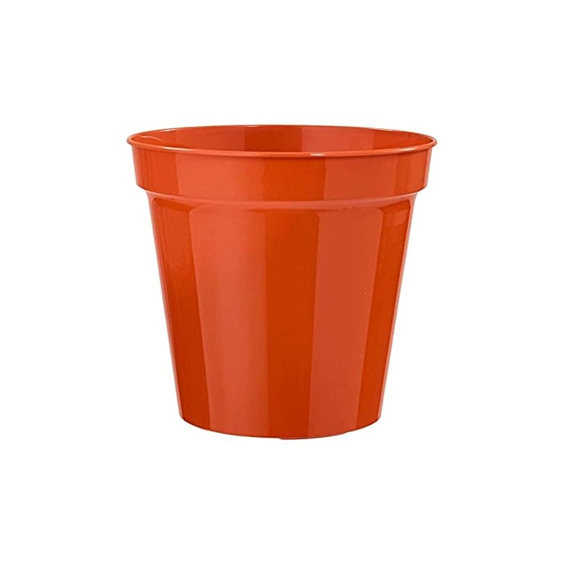 Stewart 2836014 25.4 cm Flower Pot - Orange/Terracotta