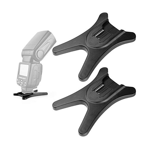 Anwenk Camera Flash Stand Flash Speedlight Hot Shoe Mount Stand