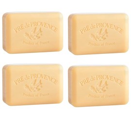 Pre de Provence 250g Soap Bar, Pack of 4 - Sandalwood