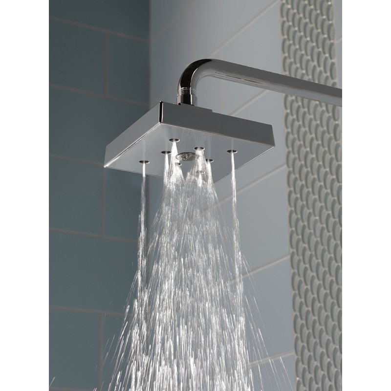 Delta Faucet Single-Spray H2Okinetic Shower Head, Chrome RP70171-15