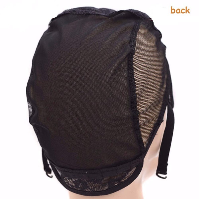 Adjustable Wig Caps Small Large Extra Large Black Wig Cap