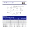 HFS(R) 8" High Pressure Tri Clamp Clover Sanitary Clamp for