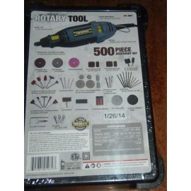 PERFORMAX ROTARY TOOL WITH 500 PIECE ACCESSORY SET(2-PO-135)