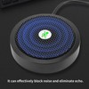 OmniDirectional Microphone Plug and Play USB Desktop Mic for Online