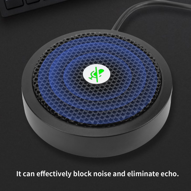 OmniDirectional Microphone Plug and Play USB Desktop Mic for Online