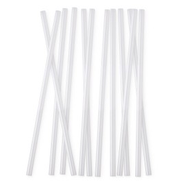 Simple Modern Plastic Reusable Straws | BPA Free and Waste Reducing Plastic Straw for Tumblers and Travel Mugs | Trek Collection | 12 Pack | Clear