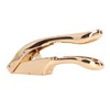 Garlic Press Gold Color Aluminium Alloy Dolphin Style Teeth Design