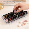 Legrap 2 Pack Eyeshadow Palette Organizer, 16 Slots Makeup Palette