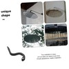 ORFOFE Bathroom Shower Handle Replacement Ergonomic Lever Knob for Bathtub