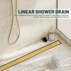 Greenspring 36-Inch Linear Shower Floor Drain, Stainless Steel Bathroom Floor