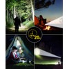 Spriak Rechargeable Flashlight High Lumens- Super Bright Magnetic Flash Light