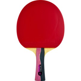 Butterfly Nakama S5 Table Tennis Racket | Carbon Fiber Speed with High Control | Includes 2 Free 40mm Ping Pong Balls | Recommended for Advanced Level Ping Pong Play
