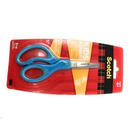 Scotch Kids Blunt Tip Scissors with Soft Touch, 5 Inches (1442BB), Blue