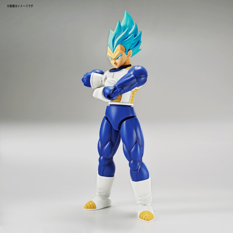 Figure-rise Standard, Dragon Ball Super Saiyan God Vegeta, Painted Plastic
